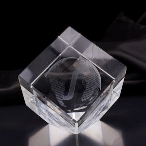Buy cheap Crystal Cube Crystal Inside Carving 2023 Hot Sale 3D Clear Crystal For Decorative Exhibition from wholesalers