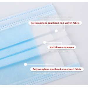 Buy cheap S&J Disposable Anti Fog Earloop Face Mask Shield Face Mask China Factory Medical Mask CE Non-woven,nylon/Cotton Class I 3 Years from wholesalers