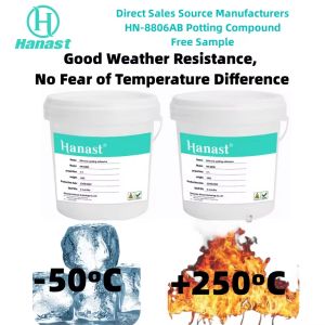 Liquid Silicone Potting Compound Raw Material Customizable Hardness, Mixing