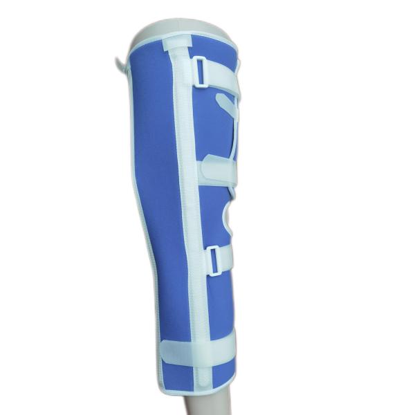 Quality Single Panel Knee Immobilizer Breathable Foam With Terry Liner And Aluminum Stay for sale
