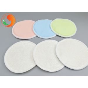 Leakproof Washable Breast Pads Skin Friendly With Round Shape