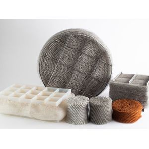 Buy cheap Customized High Performance Stainless Steel Wire Mesh Mist Eliminator Demister product