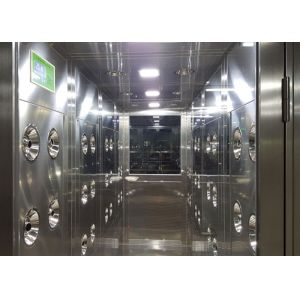 Buy cheap Stainless Steel 304 Air Shower Tunnel with Sole Cleaning Machine from wholesalers