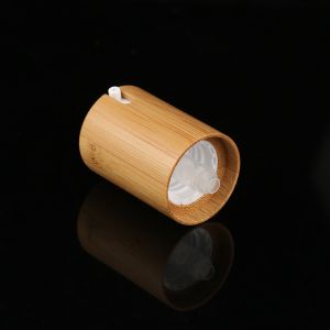 Buy cheap Refillable Transparent 15ml Airless Capless AS Bamboo Pump Bottle from wholesalers