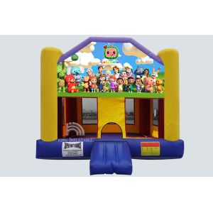 Inflatable Bouncer Castle House Party Jumping Bouncer Trampoline Theme