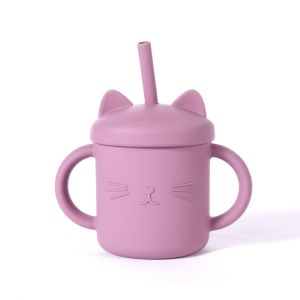China High Durability Silicone Kids Cup with Flexible Material on sale