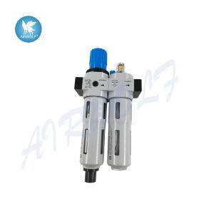 Buy cheap 1/4" Aluminum Alloy FRC-1/4-D-MINI-E FESTO FRL Unit Pneumatic Condensate Drain Filter Regulator product