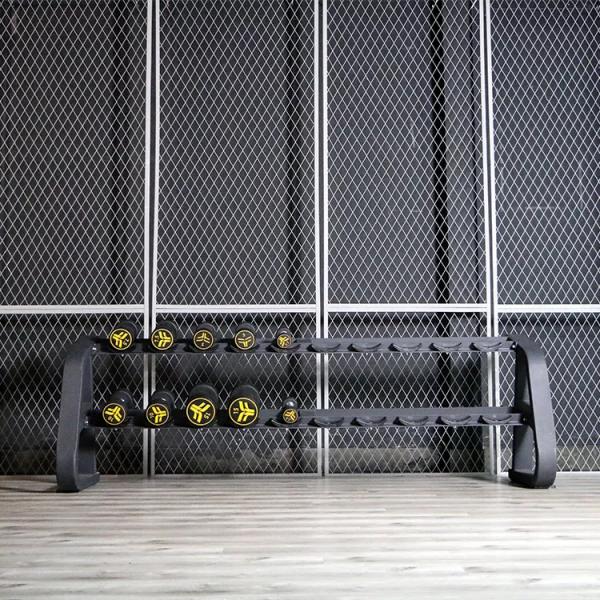 High Quality Indoor Metal Dumbbell Rack for Weight Training Cable Weight Stacks Drive Fitness Equipment