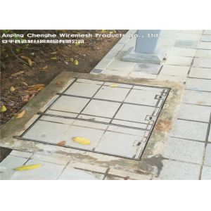 Buy cheap Durable Safety Step Concealed Manhole Cover Stainless Steel Gavlanized Finishing from wholesalers