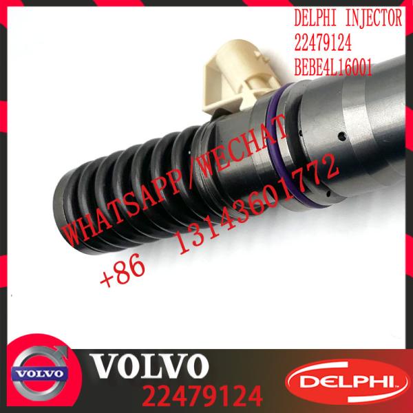 22479124 BEBE4L16001 Common Rail Diesel Fuel Injector Assy 22479124 BEBE4L16001 E3.5 for V-O-L-V D11 US15 CARB REGS