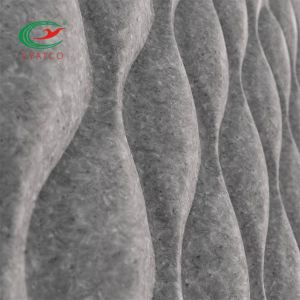 Buy cheap Interior Fireproof Wavy Textured Wall Panels Multicolor Decorative from wholesalers