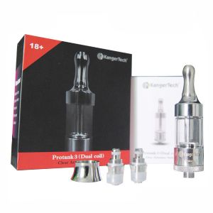 Buy cheap Electronic Cigarette Kangertech Dual Coil Unit Glass Atomizer Protank 3 from wholesalers