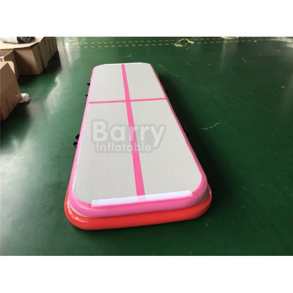 3x1x0.2m Pink Mini Air Tumble Air Track Gymnastics Mat For Sumo Wrestling Or