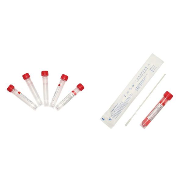 Buy cheap Rapid Diagnostic Viral Sampling Swab Test Kit For Virus Collection / Transported from wholesalers