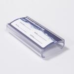 Buy cheap Plastic Supermarket Data Strip , Perforted Shelf Price Label Holder PVC Material from wholesalers