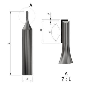Precision PCD Diamond Brush Cutter Metal Texturing Polycrystalline Diamond Tools