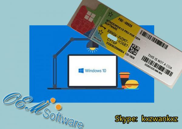 Buy cheap Computer Windows 10 Coa Sticker Win 10 Professional Hologram Label License from wholesalers