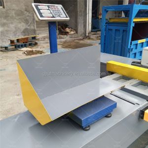 Buy cheap Home 3500 KG Cotton Rags Bagging Press Baler Machine with Simple Maintenance from wholesalers