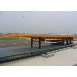 SINOTRUK Semi Flatbed Trailers 30-60 Tons
