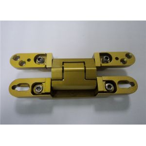 Buy cheap Chrome Painted / Gold Painted 3D Adjustable Concealed Hinge 135x18x21 mm from wholesalers