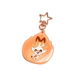 Buy cheap Cute Clear Transparent Epoxy Custom Acrylic Glitter Keychain Keychains from wholesalers