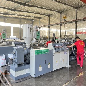 STSG-200 Spiral Pipe Extruder with Water Cooling 37-55kw