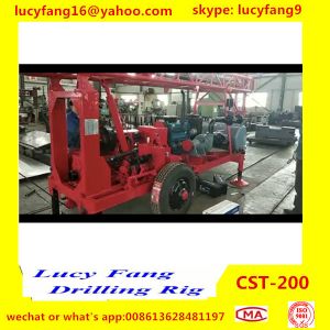 Buy cheap China Popular Good Quality Crawler Mounted Mobile CST-200 Hydraulic Water Well Drilling Rig For 200 m Depth from wholesalers