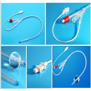 Buy cheap Temperature Sensor 3 Way Silicone 20 22Fr Medical Foley Catheter With Balloon from wholesalers