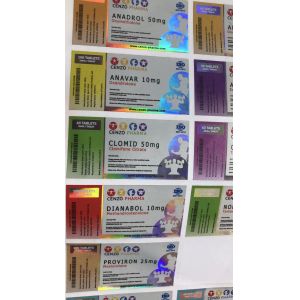 Buy cheap Waterproof Permanent Adhesive Glass Vial Labels With Glossy Surface Finish from wholesalers