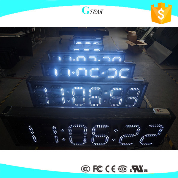 Buy cheap customized 7 segment stadium clock led display from wholesalers
