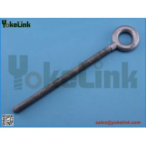 ASTM A153 Oval eye bolt with square nut