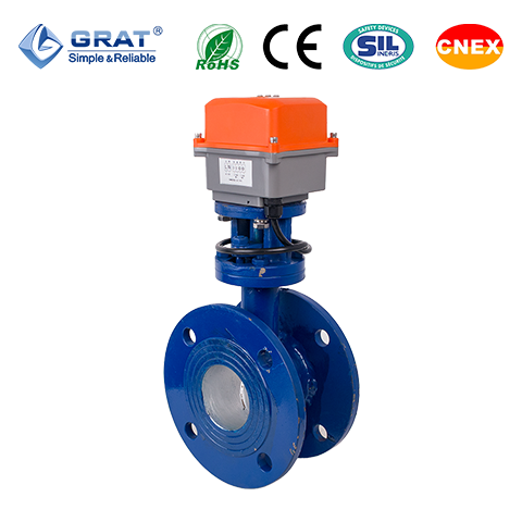 Buy cheap IoT Hard Seal Ventilation Butterfly Valve with Motorized Actuator for Automated Air Flow Control in HVAC Low Leakage Easy Integration OEM Support CE & ISO Certified from wholesalers