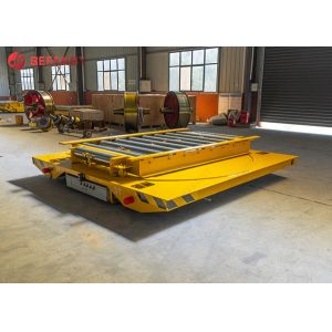 Heavy Load AC Motor Roller Transfer Trolley With Track