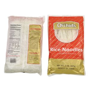 Buy cheap ORCHIDS Flat Rice Stick Noodles Low Fat Safe Raw Ingredient Refreshing Taste from wholesalers