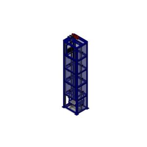 Pallet-Type Reciprocating Elevator Transports Materials Vertically Industrial