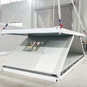 Convenient Sustainable Solutions Folding House Container With 60% Wood Powder