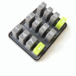 Leadtime 7-15days Digital Silicone Buttons Customized for Multiple Devices