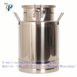 Buy cheap Dairy milk can for bar , stainless steel milk can with lid, 10 litre milk container with handle from wholesalers