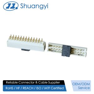 Buy cheap 2.00mm Pitch 2×13 Pin Header Connector, Dual-Row PCB Through-Hole Connector, Gold-Flash Plated G/F, Nickel-Plated Terminals, Electrical Signal & Power Transmission product
