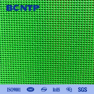 Buy cheap Colourful heavy duty polyester mesh fabric PVC Coated Polyester Mesh Fabric B1 Flame Retardant from wholesalers