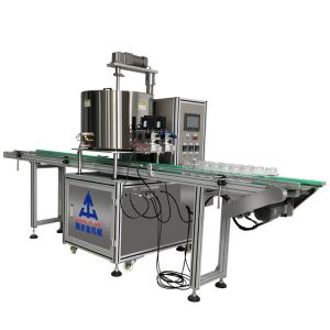 Buy cheap Cream And Oil Heated Filling Machine 80L Double Head Gear Pump Heating Filling Machine from wholesalers