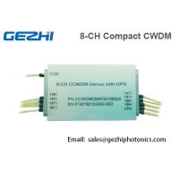 Buy cheap Fiber CWDM Mux Demux 1x8 Channels optical Multiplexer Mini Size product