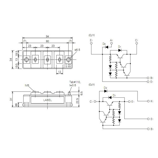 Buy cheap QM50E2Y-2H QM50E2Y-2H MEDIUM POWER SWITCHING USE INSULATED TYPE MITSUBISHI igbt power module from wholesalers