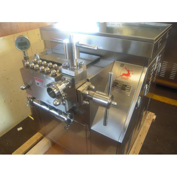 Diaphragm 3 Piston 150Mpa Milk Homogenizer Machine