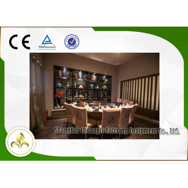 Professional Custom Restaurant Hibachi Grill Indoor / Outdoor Teppanyaki Table