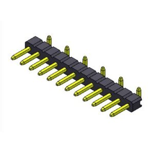 2.00mm Single Row PCB Header Connector SMT TYPE 1*2PIN To 1*40PIN H=2.00MM