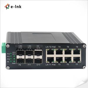 Buy cheap Industrial L2+ Managed PoE Switch 8 x 1000T 802.3at PoE 4 x 1G SFP 2 x 10G SFP+ from wholesalers