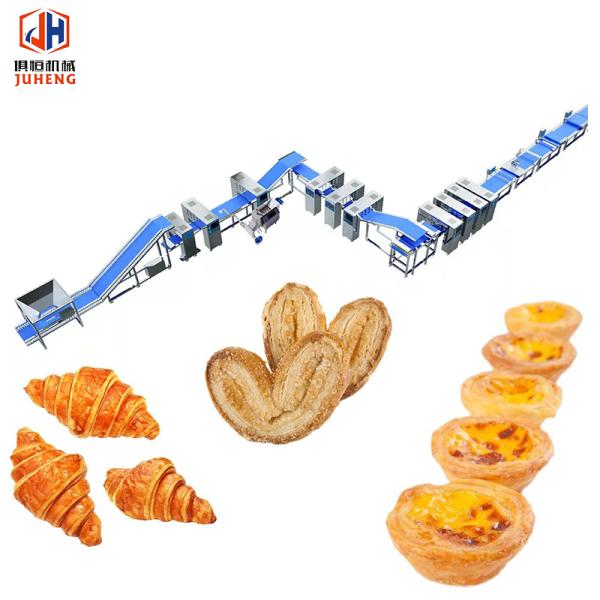 Buy cheap Lage-scale Pastry Puff Pastry Production Line 1000kg/h Efficient and Durable from wholesalers