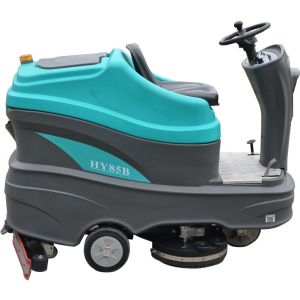 Ride - on Scrubber Dryer / Hotel Room Service Equipment With Low Noise Design