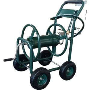 Buy cheap Qingdao Port Loading Metal Garden Water Hose Reel Cart for Easy Garden Maintenance from wholesalers